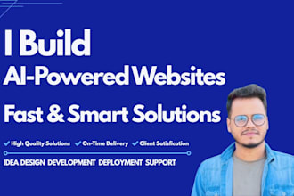build ai powered websites chatbots and automation