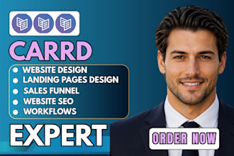 carrd website redesign carrd landing page redesign carrd website design carrd co