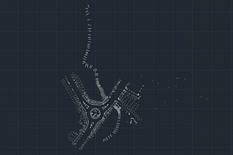 create topographic survey and cad drawings