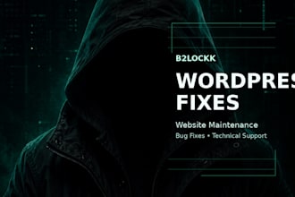 fix basic wordpress website issues