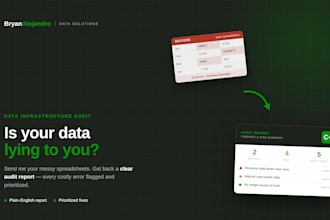 audit your business spreadsheets and data systems for costly gaps