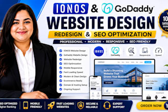 design ionos website design godaddy website, redesign godaddy website seo