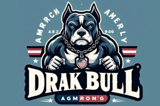 create high quality puppies mascot logo with t shirt design