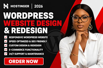 hostinger design redesign hostinger wordpress website hostinger website