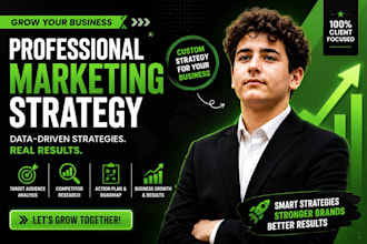 create a professional digital marketing strategy