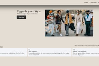 build a professional website using django