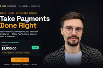 integrate stripe paypal or payment gateway into your website