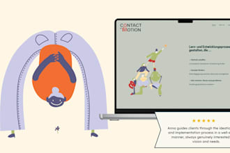 custom web and UI hero illustrations that convert
