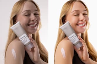 do professional headshot and beauty photo retouching