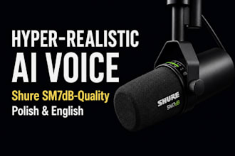 create a premium polish and multilingual ai voiceover