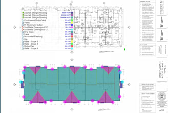 deliver a professional roofing takeoff and material estimate