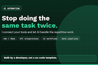 automate your business workflows with ai and apis