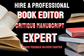 give honest detailed and constructive feedback on your writing also book editor