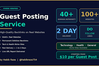 do guest posting on da50 websites with dofollow backlin