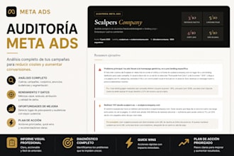 audit your meta ads, landing page and conversion funnel