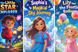 draw children book illustration and picture book illustrator