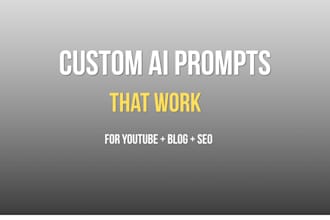 write viral chatgpt prompts for youtube and SEO