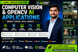 build custom computer vision and opencv ai applications