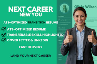 craft a professional resume for career change