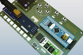 design esp32 pcb, iot devices, firmware development and smart device project