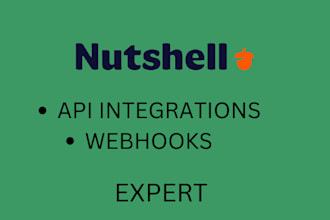 create nutshell, looka CRM integrations with custom apis