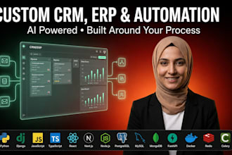build custom ai crm, erp, or business automation software for you