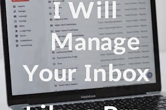 be your virtual assistant for email and inbox management