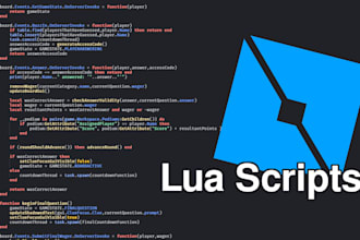 write or debug lua scripts for roblox studio