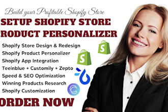 shopify product personalizer teeinblue customily zepto shopify print on demand