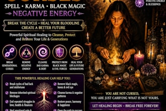 heal generational curses spell karma black magic negative energy