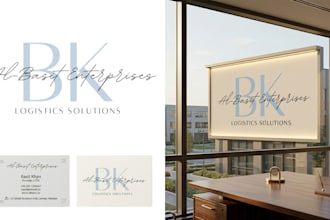 design modern minimalist business logo