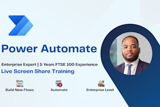 train you on power automate to automate your manual tasks