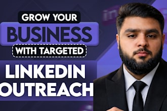 help you get qualified b2b leads through linkedin outreach