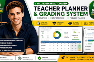 build automated google sheets teacher planner and grading system