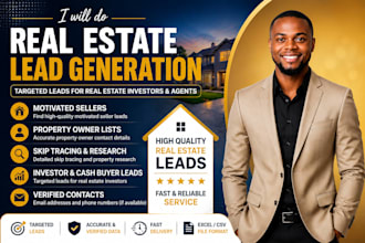 do real estate lead generation and build targeted property