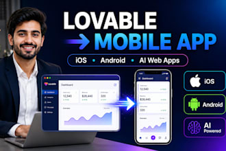 build mobile app development lovable website convert lovable to ios ai web app