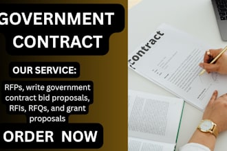 write and design a capability statement for samgov and government contract