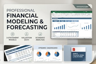build professional financial models and forecasts