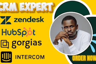 setup zendesk gorgias hubspot freshdesk CRM support ai automation setup intercom