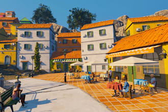build a realistic roblox map, city, simulator and game environment