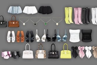 create custom roblox assets, props, ugc items, and 3d models