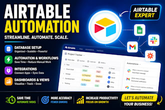 build airtable automation workflow database integrations