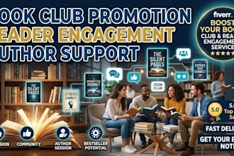 promote your book through book clubs discussions and feedback