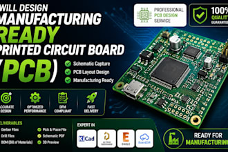 design manufacturing ready printed circuit board pcb