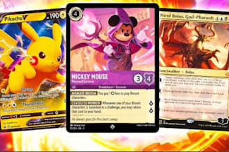 design card game board game, tcg card game, with amazing illustration artwork