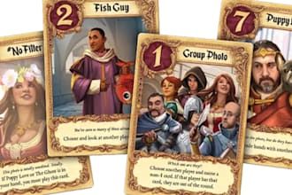 design card, game board game, tcg card game, oracle card game ui design