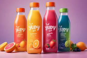 design or redesign unique product label and product packaging design