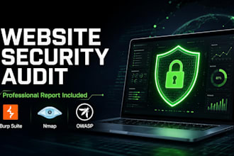 perform a website security audit and assessment