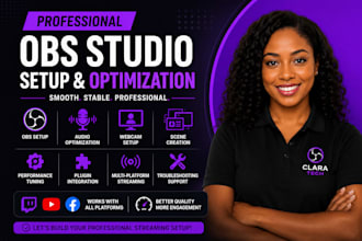 set up and optimize obs studio for professional live streaming in all platforms