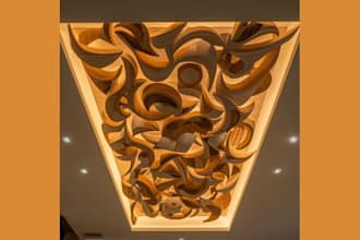3d bas relief 3d wave sculpture 3d wood carving 3d wall art 3d ceiling printing